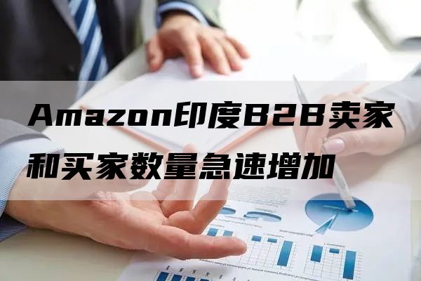 Amazon印度B2B卖家和买家数量急速增加